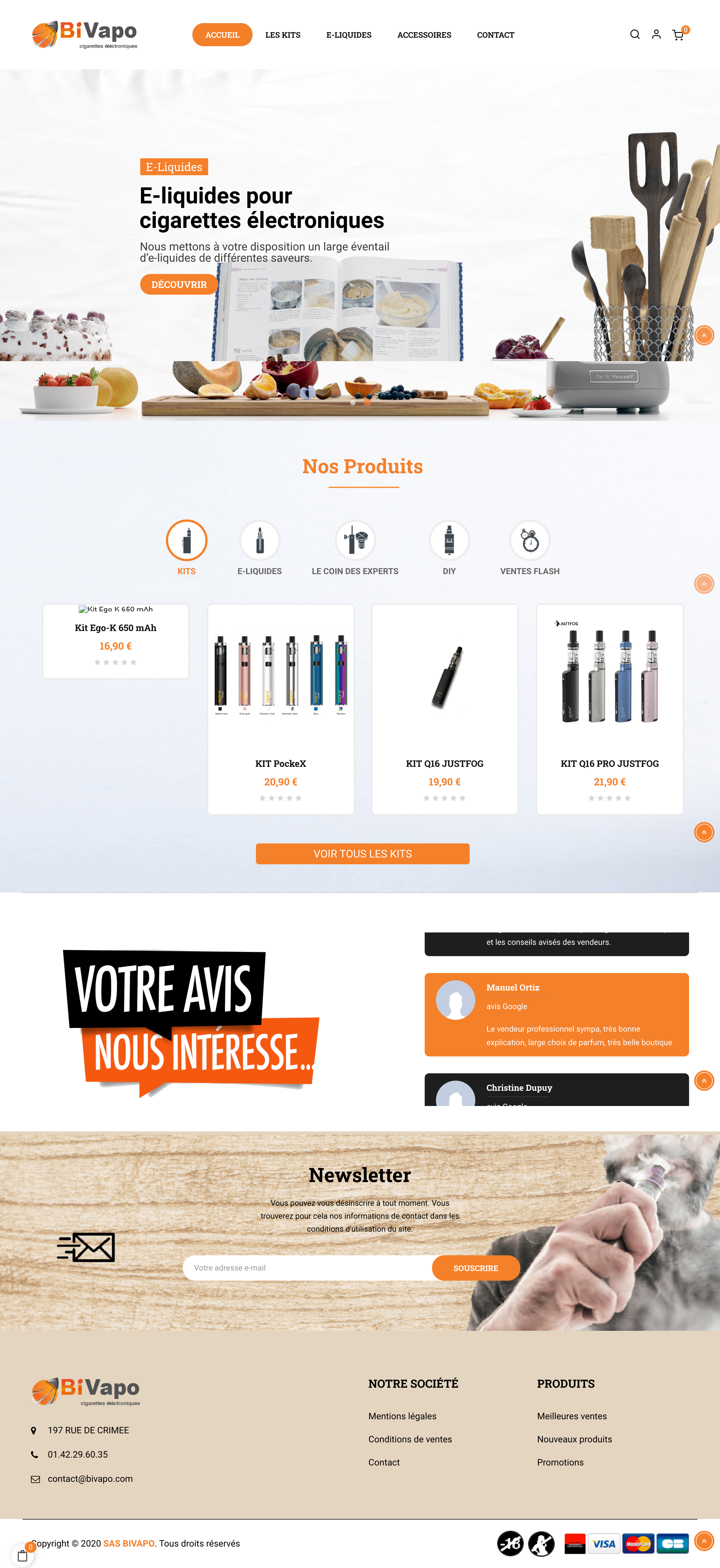 création site e-commerce